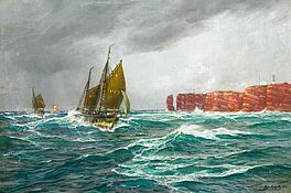 Hans Bohrdt - Vor Helgoland, 54888-1, Van Ham Kunstauktionen