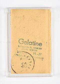 Joseph Beuys - 1 Wirtschaftswert Gelatine, 78036-4, Van Ham Kunstauktionen