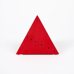 Lucio Fontana - Piramide Rot, 80178-5, Van Ham Kunstauktionen