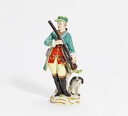 Meissen - Jaeger mit Flinte und Hund, 70233-57, Van Ham Kunstauktionen