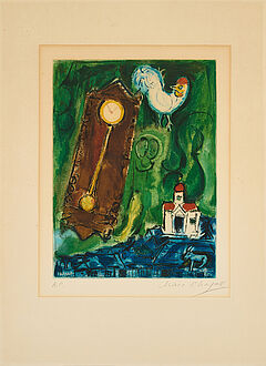 Marc Chagall - LHorloge, 79645-1, Van Ham Kunstauktionen