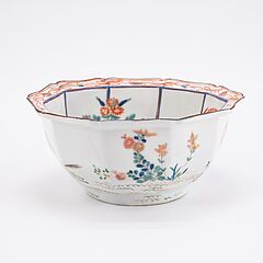 Meissen - Seltene Spuelkumme mit Kakiemondekor aus der Sammlung August des Starken, 80051-1, Van Ham Kunstauktionen