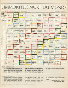 Robert Filliou - L´immortelle Mort Du Monde, 79527-168, Van Ham Kunstauktionen