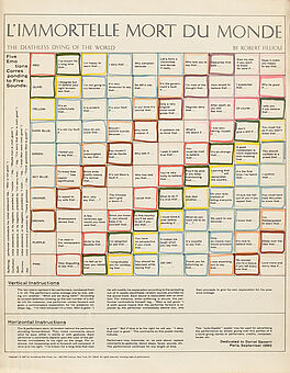 Robert Filliou - L´immortelle Mort Du Monde, 79527-168, Van Ham Kunstauktionen