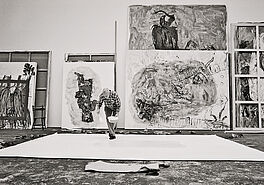 Benjamin Katz - Georg Baselitz im Atelier, 73295-70, Van Ham Kunstauktionen