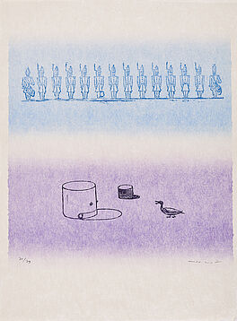 Max Ernst - Aus Zu Georges Ribemont-Dessaignes La ballade du soldat, 75791-2, Van Ham Kunstauktionen