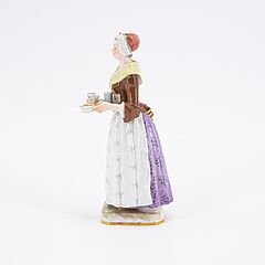 Meissen - Kleine Figur des Schokoladenmaedchens, 79607-28, Van Ham Kunstauktionen