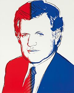 Andy Warhol - Edward Kennedy, 79843-5, Van Ham Kunstauktionen