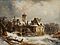 Carl Hilgers - Grosses Winterbild Eine Rheinische Burg, 80169-2, Van Ham Kunstauktionen