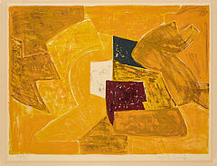 Serge Poliakoff - Composition orange, 80341-19, Van Ham Kunstauktionen