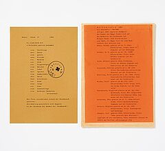 Joseph Beuys - Stueck 17, 58062-68, Van Ham Kunstauktionen
