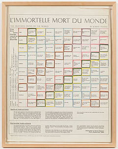 Robert Filliou - L´immortelle Mort Du Monde, 79527-168, Van Ham Kunstauktionen