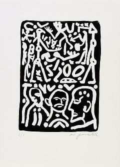 AR Penck Ralf Winkler - Ohne Titel, 56284-1, Van Ham Kunstauktionen