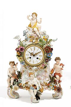 Meissen - Pendule Die vier Elemente, 57247-6, Van Ham Kunstauktionen