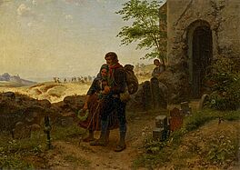 Carl Wilhelm Huebner - Abschied der Auswanderer, 65939-1, Van Ham Kunstauktionen