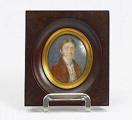 Miniatur mit Portraet eines jungen Mannes, 54831-40, Van Ham Kunstauktionen