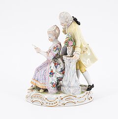 Meissen - Kleine Gruppe Der Spaeher, 79918-10, Van Ham Kunstauktionen