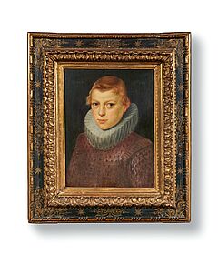 Otto van Veen - Portraet eines 11-jaehrigen Jungen, 73076-1, Van Ham Kunstauktionen