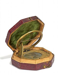 Augsburg - Aequatorialsonnenuhr in Etui, 59239-10, Van Ham Kunstauktionen