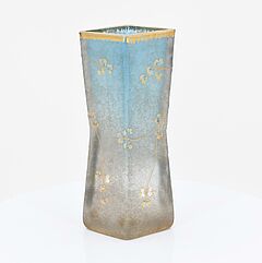 Daum Freres - Vase mit Seenlandschaft, 73663-2, Van Ham Kunstauktionen