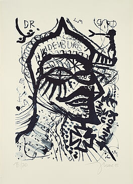 Jonathan Meese - Der junge Hindenburg, 80071-25, Van Ham Kunstauktionen