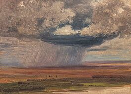 Anton Hlavacek - Gewitter in der Campagna, 77363-17, Van Ham Kunstauktionen