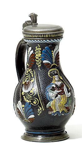 Annaberg - Birnkrug mit Marienfigur, 55501-3, Van Ham Kunstauktionen