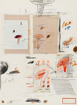 Cy Twombly - Aus Natural history part I - Mushrooms IV, 59076-2, Van Ham Kunstauktionen