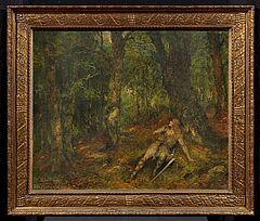 Ferdinand Leeke - Siegfried lauscht dem Waldvogel, 79950-1, Van Ham Kunstauktionen