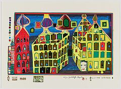 Friedensreich Hundertwasser - Look at it on a Rainy Day, 79925-1, Van Ham Kunstauktionen