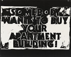 Andy Warhol - Somebody wants to Buy Your Apartment Building Negative, 79528-2, Van Ham Kunstauktionen