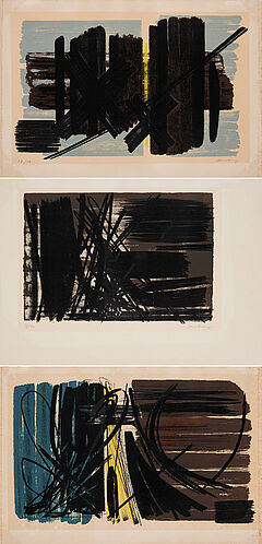 Hans Hartung - Konvolut von 3 Lithografien, 69470-7, Van Ham Kunstauktionen