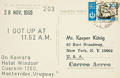 On Kawara - I Got up, 79527-627, Van Ham Kunstauktionen