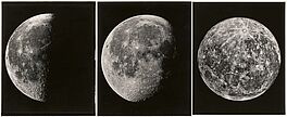 Anonym - Lunar Photography Three moon phases, 68004-307, Van Ham Kunstauktionen