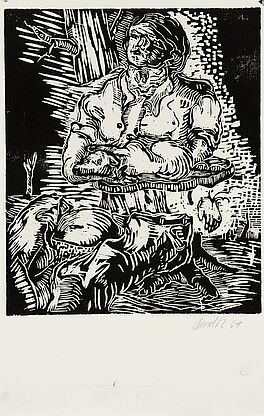 Georg Baselitz - Auktion 300 Los 698, 46525-1, Van Ham Kunstauktionen