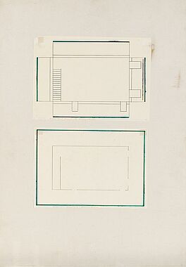 Blinky Palermo - Zu Wandmalerei im grossen Saal der Kunsthalle Baden-Baden, 58277-5, Van Ham Kunstauktionen