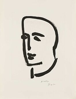 Henri Matisse - Jeune etudiant de profil, 73724-6, Van Ham Kunstauktionen