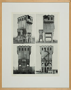 Bernd und Hilla Becher - Kokskohlenturm Grube Eschweiler Reserve, 80322-1, Van Ham Kunstauktionen