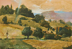 Michael Triegel - Landschaft bei Klettbach, 73862-1, Van Ham Kunstauktionen