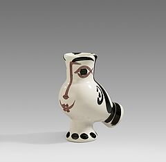 Pablo Picasso Ceramics - Woman-faced Wood-owl, 80208-1, Van Ham Kunstauktionen