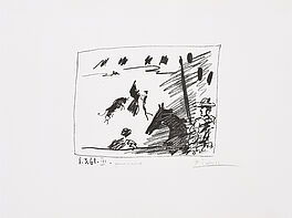 Pablo Picasso - Jeu de la Cape Aus A los Toros avec Picasso, 73449-1, Van Ham Kunstauktionen