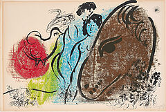 Marc Chagall - Cheval Brun, 73382-1, Van Ham Kunstauktionen