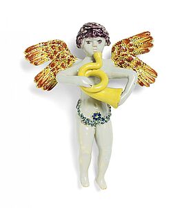 Musizierender Putto mit Horn, 56232-64, Van Ham Kunstauktionen