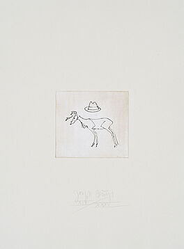 Joseph Beuys - Hirsch und Hut Aus Suite Zirkulationszeit, 68281-3, Van Ham Kunstauktionen