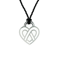 Poiray - Coeur Entrelace Necklace - Tres Grand Modele, 79070-9, Van Ham Kunstauktionen