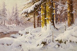 Walter Moras - Winterwald, 70165-1, Van Ham Kunstauktionen