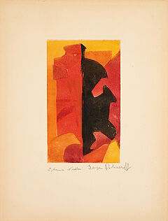 Serge Poliakoff - Komposition in Orange Rot und Schwarz, 76574-20, Van Ham Kunstauktionen