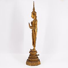 Stehender Buddha Shakyamuni mit Fuerstenschmuck, 79955-45, Van Ham Kunstauktionen