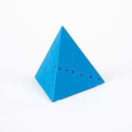 Lucio Fontana - Piramide Blau, 80178-3, Van Ham Kunstauktionen