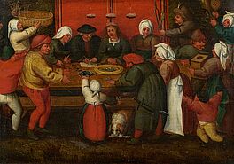 Marten van Cleve - Darbietung der Geschenke an die Braut, 75365-4, Van Ham Kunstauktionen